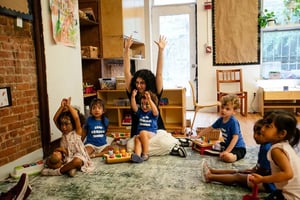 Camp Corlears - 3s - in the classroom