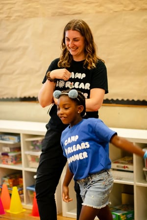 Camp Corlears - culmination with Sara