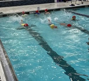 Swimming at Camp Corlears