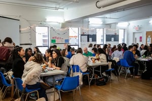 2024 Wonderment Conference - lunchtime in the gym