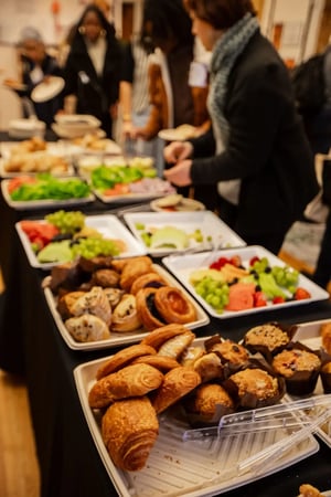 2024 Wonderment conference breakfast spread